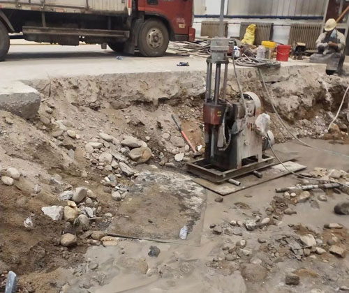沂水公路下沉压浆